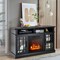Electric Fireplace TV Stand with Cabinets for TVs Up to 55 Inch